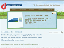 Tablet Screenshot of davmet.co.nz